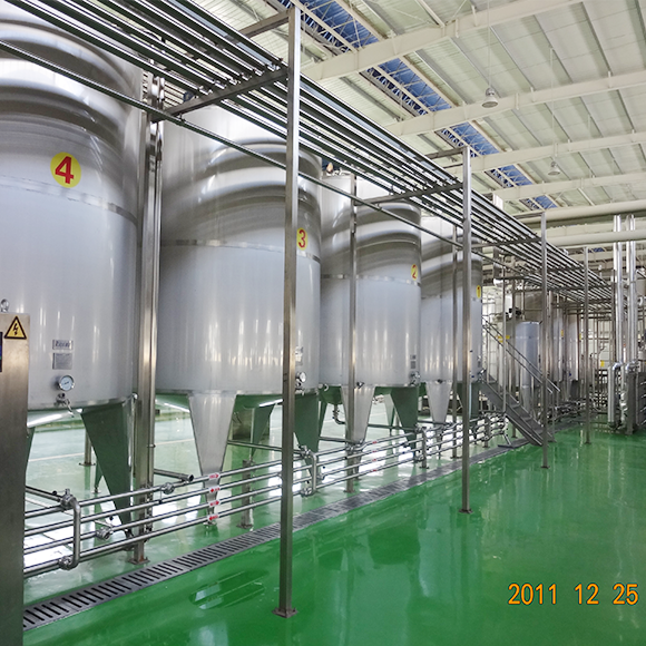 Fruit enzyme production line